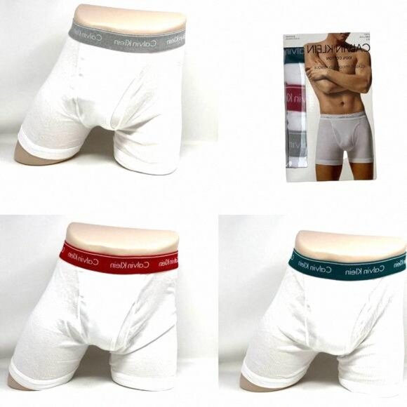 💖MEGA SALE💖Calvin Klein s 3 Units per Order White NB4003-942 CK s Multiple - Picture 1 of 7